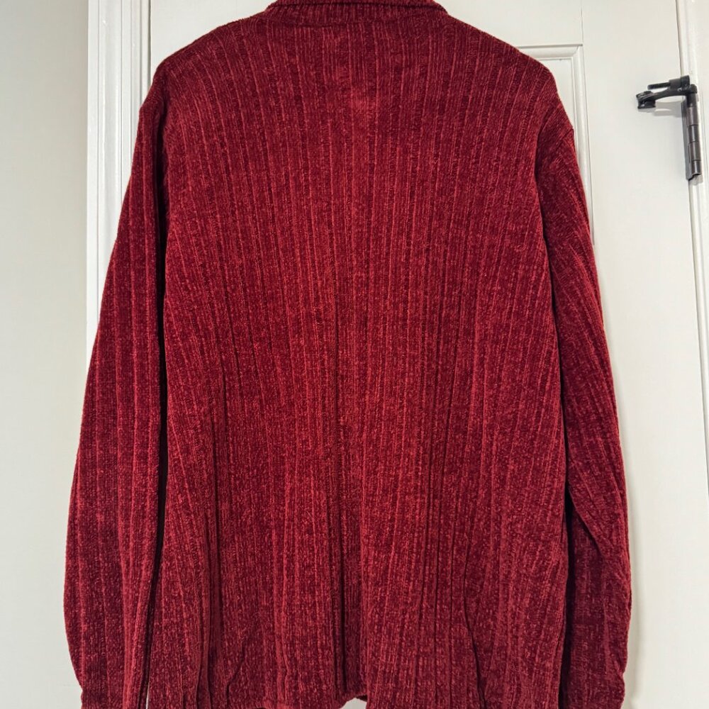 Bundle Lot Womens Plus 2X Full Zip Sweaters Style&Co Gray NWT Cabin Creek Maroon - Picture 4 of 7
